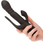 CALEXOTICS - VIBRATEUR TRIPLE EUPHORIA NOIR-CALEXOTICS-sextoys-lingerie-bdsm-hygiène-sexshop