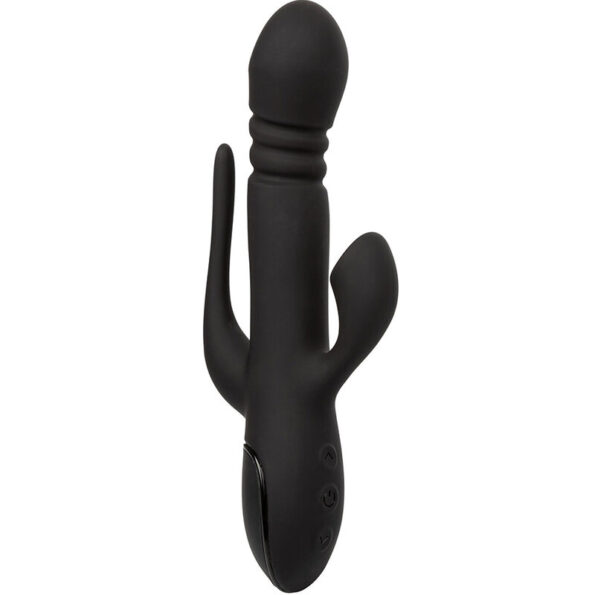 CALEXOTICS - VIBRATEUR TRIPLE EUPHORIA NOIR-CALEXOTICS-sextoys-lingerie-bdsm-hygiène-sexshop