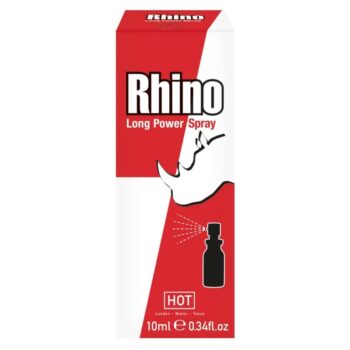 CHAUD - RHINO LONG PUISSANCE SPRAY 10ML-HOT-sextoys-lingerie-bdsm-hygiène-sexshop