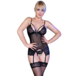 CHILIROSE - CR 4415 ENSEMBLE CORSET NOIR S/M-CHILIROSE CORSETS-sextoys-lingerie-bdsm-hygiène-sexshop