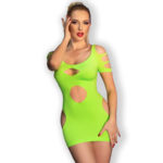 CHILIROSE - ROBE CR 4671 VERTE S/M-CHILIROSE DRESSES-sextoys-lingerie-bdsm-hygiène-sexshop