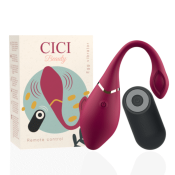 CICI BEAUTY - PREMIUM SILICONE EGG VIBRATEUR TÉLÉCOMMANDE-CICI BEAUTY-sextoys-lingerie-bdsm-hygiène-sexshop