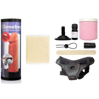 CLONEBOY - GODE ET SANGLE DE HARNAIS-CLONEBOY-sextoys-lingerie-bdsm-hygiène-sexshop