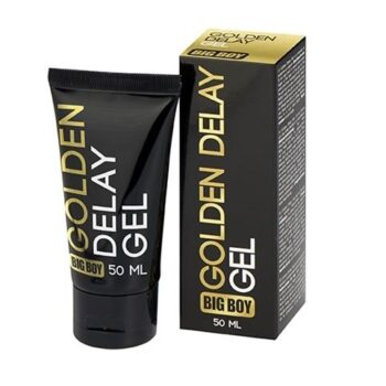 COBECO - BIG BOY GOLDEN GEL RETARD 50ML-COBECO - BIG BOY-sextoys-lingerie-bdsm-hygiène-sexshop