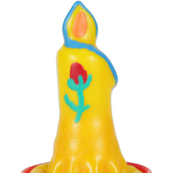 CONDOMERIE - BOUGIE PRÉSERVATIF FANTAISIE PEINTE À LA MAIN-CONDOMERIE-sextoys-lingerie-bdsm-hygiène-sexshop