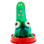 CONDOMERIE – PRÉSERVATIFS FANTAISIE PEINTS À LA MAIN MODÈLE CROCODILE 1