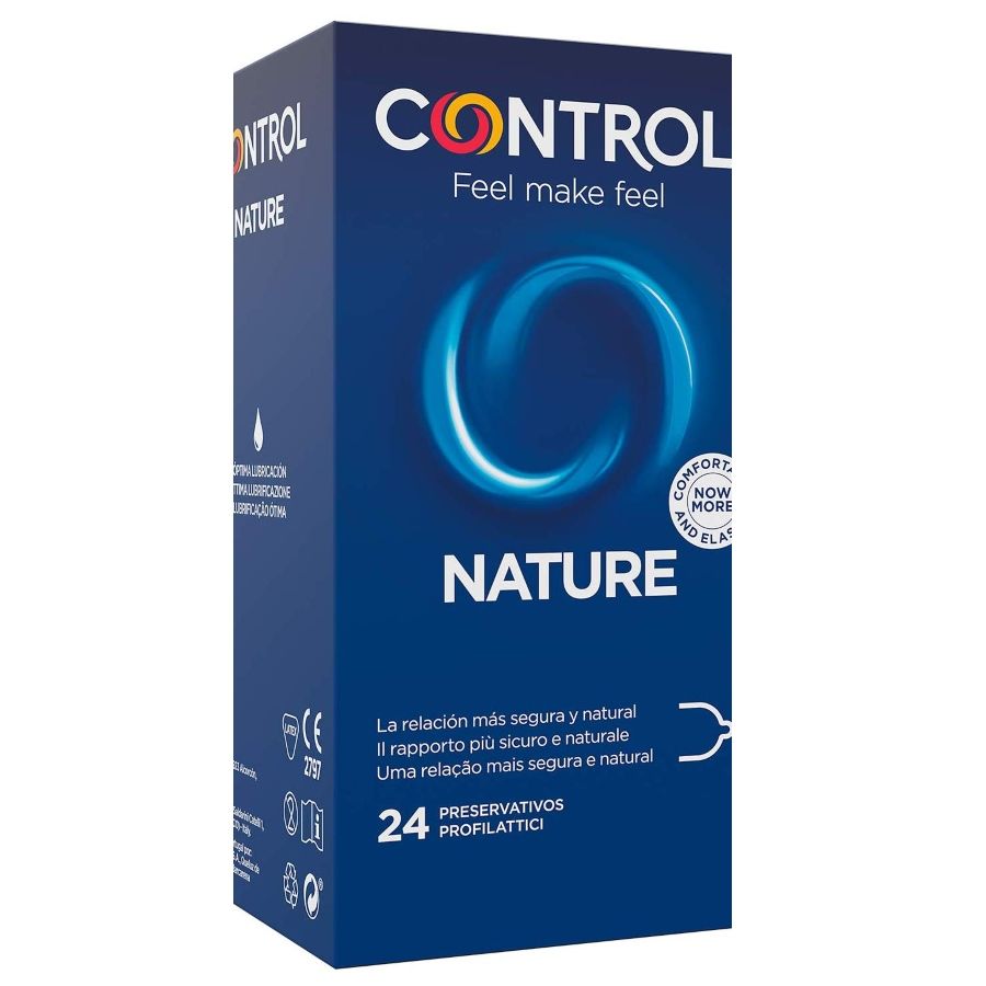 CONTROL - ADAPTA NATURE CONDOMS 24 UNITS CONTROL - ADAPTA NATURE CONDOMS 24 UNITS-CONTROL CONDOMS-sextoys-lingerie-bdsm-hygiène-sexshop