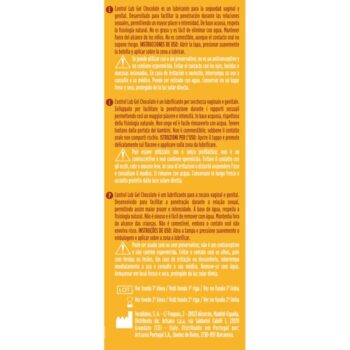 CONTROL - GEL LUBRIFIANT LUB CHOCOLAT 75 ML-CONTROL LUBES-sextoys-lingerie-bdsm-hygiène-sexshop