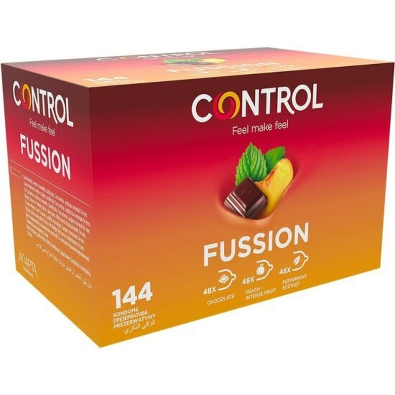 CONTROL - PRÉSERVATIFS ADAPTA FUSSION 144 UNITÉS CONTROL - PRÉSERVATIFS ADAPTA FUSSION 144 UNITÉS-CONTROL CONDOMS-sextoys-lingerie-bdsm-hygiène-sexshop