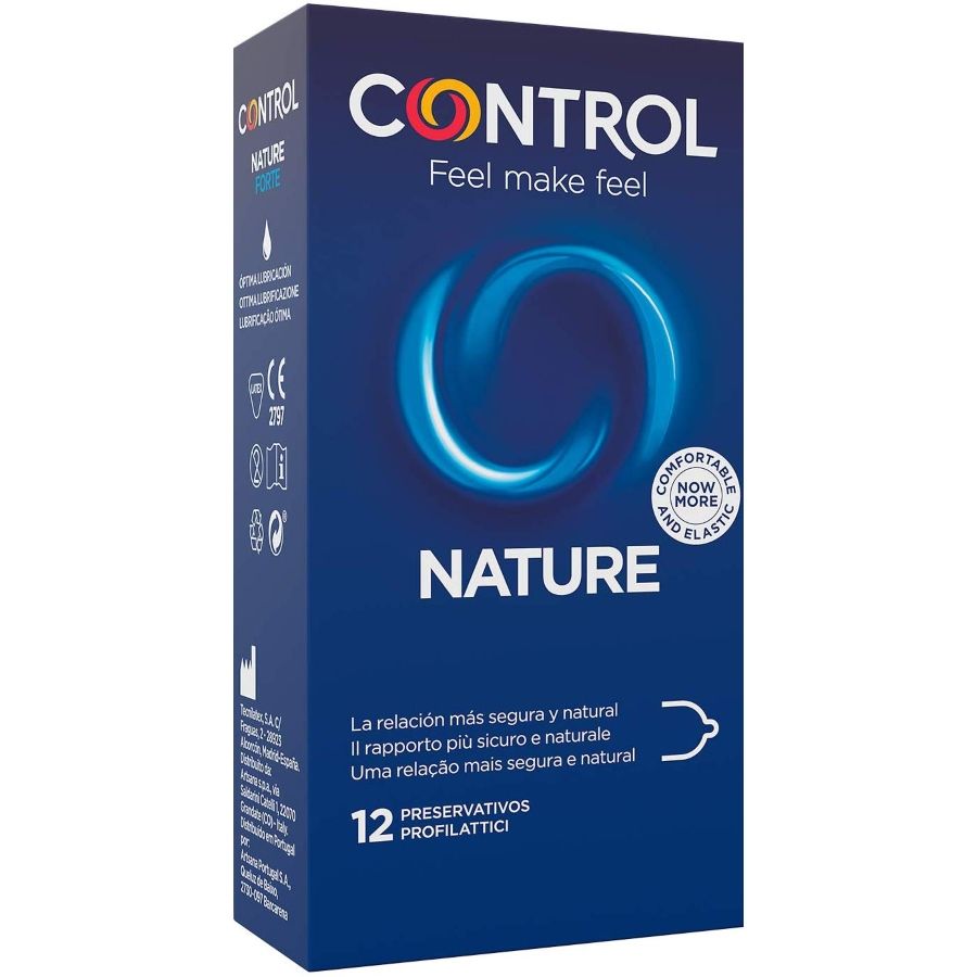 CONTROL - PRÉSERVATIFS ADAPTA NATURE 12 UNITÉS CONTROL - PRÉSERVATIFS ADAPTA NATURE 12 UNITÉS-CONTROL CONDOMS-sextoys-lingerie-bdsm-hygiène-sexshop
