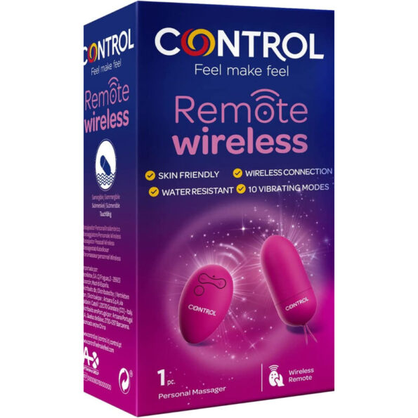 CONTROL - TÉLÉCOMMANDE SANS FIL DU MASSEUR PERSONNEL-CONTROL TOYS-sextoys-lingerie-bdsm-hygiène-sexshop
