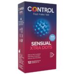 CONTROL - XTRA DOTS 12 UDS-CONTROL CONDOMS-sextoys-lingerie-bdsm-hygiène-sexshop