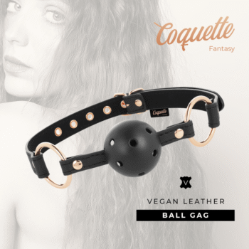 COQUETTE CHIC DESIRE - BÂILLON À BOULE RESPIRANT FANTAISIE-COQUETTE FANTASY-sextoys-lingerie-bdsm-hygiène-sexshop