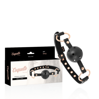COQUETTE CHIC DESIRE - BÂILLON À BOULE RESPIRANT FANTAISIE-COQUETTE FANTASY-sextoys-lingerie-bdsm-hygiène-sexshop