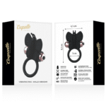 COQUETTE CHIC DESIRE – COCKRING PAPILLON AVEC VIBRATEUR NOIR/ OR