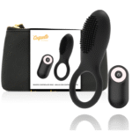 COQUETTE CHIC DESIRE - COCKRING TÉLÉCOMMANDE RECHARGEABLE NOIR/ OR-COQUETTE TOYS-sextoys-lingerie-bdsm-hygiène-sexshop