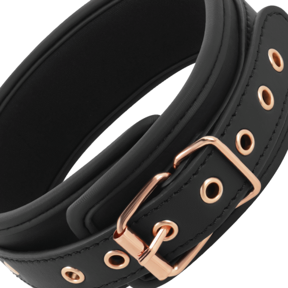 COQUETTE CHIC DESIRE - COLLIER FANTAISIE EN CUIR VÉGAN AVEC BRACELET ET DOUBLURE EN NÉOPRÈNE-COQUETTE FANTASY-sextoys-lingerie-bdsm-hygiène-sexshop