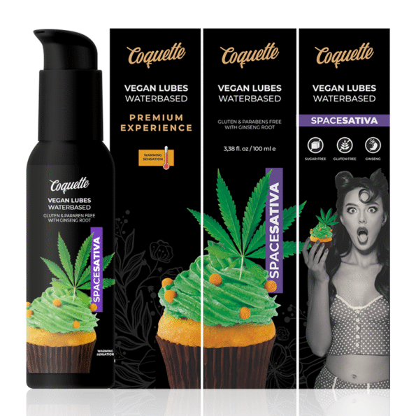 COQUETTE CHIC DESIRE - LUBRIFIANT VEGAN SPACE SATIVA PREMIUM EXPERIENCE 100 ML-COQUETTE COSMETICS-sextoys-lingerie-bdsm-hygiène-sexshop