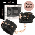 COQUETTE CHIC DESIRE - MENOTTES ÉDITION NOIRE AVEC DOUBLURE EN NÉOPRÈNE-COQUETTE FANTASY-sextoys-lingerie-bdsm-hygiène-sexshop