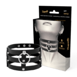 COQUETTE CHIC DESIRE - RAS DE COU EN CUIR VÉGAN STYLE FÉTICHE-COQUETTE ACCESSORIES-sextoys-lingerie-bdsm-hygiène-sexshop