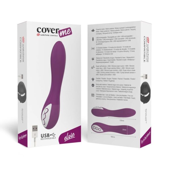 COVERME - ELSIE COMPATIBLE AVEC LA TECHNOLOGIE SANS FIL WATCHME-COVERME-sextoys-lingerie-bdsm-hygiène-sexshop