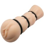 CRAZY BULL - MASTURBATEUR VAGIN AVEC ANNEAUX-CRAZY BULL-sextoys-lingerie-bdsm-hygiène-sexshop
