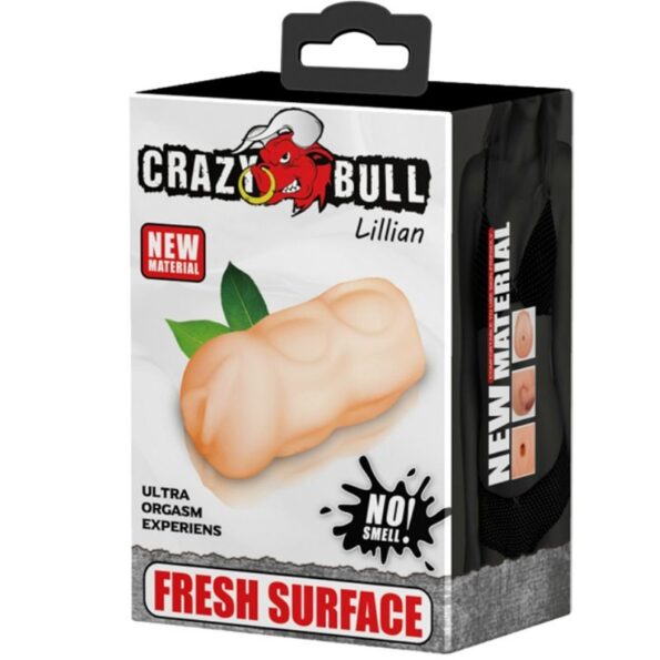 CRAZY BULL - MASTURBATEUR VAGIN LILLIAN 13 CM-CRAZY BULL-sextoys-lingerie-bdsm-hygiène-sexshop