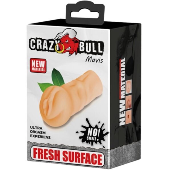 CRAZY BULL - MASTURBATEUR VAGIN MAVIS 15.2 CM-CRAZY BULL-sextoys-lingerie-bdsm-hygiène-sexshop