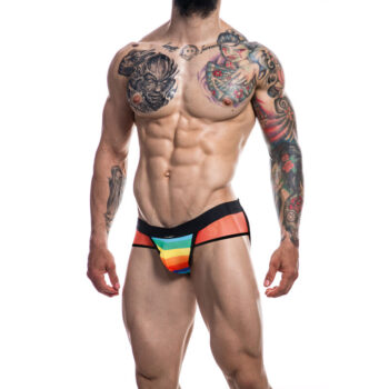 CUT4MEN - JOCKSTRAP ARC-EN-CIEL XL-CUT4MEN JOCKSTRAP-sextoys-lingerie-bdsm-hygiène-sexshop