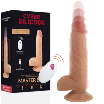 CYBER SILICOCK - TÉLÉCOMMANDE RÉALISTE MASTER BEN 23.88 CM -O- 4.3 CM-CYBER SILICOCK-sextoys-lingerie-bdsm-hygiène-sexshop
