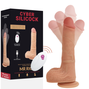 CYBER SILICOCK - TÉLÉCOMMANDE RÉALISTE MR RICK 20.9 CM -O- 4 CM-CYBER SILICOCK-sextoys-lingerie-bdsm-hygiène-sexshop