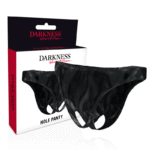 DARKNESS - CULOTTE OUVERTURE UNISEXE TAILLE UNIQUE-DARKNESS SENSATIONS-sextoys-lingerie-bdsm-hygiène-sexshop
