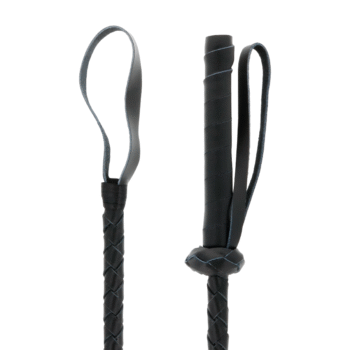DARKNESS - FOUET BDSM FÉTICHISTE EN CUIR 60CM-DARKNESS SENSATIONS-sextoys-lingerie-bdsm-hygiène-sexshop