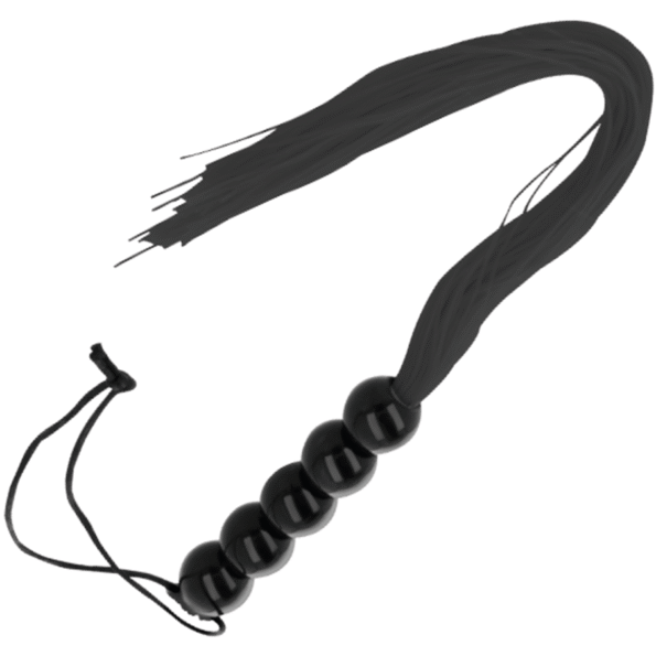 DARKNESS - FOUET DE BONDAGE FIN NOIR-DARKNESS SENSATIONS-sextoys-lingerie-bdsm-hygiène-sexshop