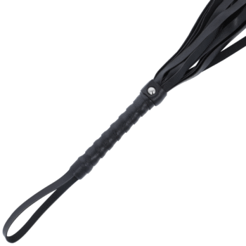 DARKNESS - FOUET DE BONDAGE NOIR 45 CM-DARKNESS SENSATIONS-sextoys-lingerie-bdsm-hygiène-sexshop