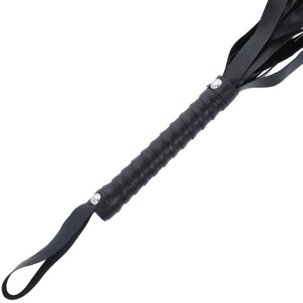DARKNESS - FOUET DE BONDAGE NOIR 51 CM-DARKNESS SENSATIONS-sextoys-lingerie-bdsm-hygiène-sexshop