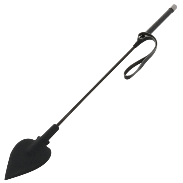DARKNESS - FOUET EN SILICONE NOIR 60CM-DARKNESS SENSATIONS-sextoys-lingerie-bdsm-hygiène-sexshop