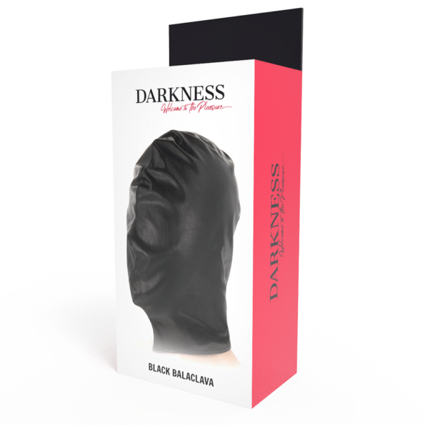 DARKNESS - MASQUE DE SUBJUGATION NOIR-DARKNESS BONDAGE-sextoys-lingerie-bdsm-hygiène-sexshop