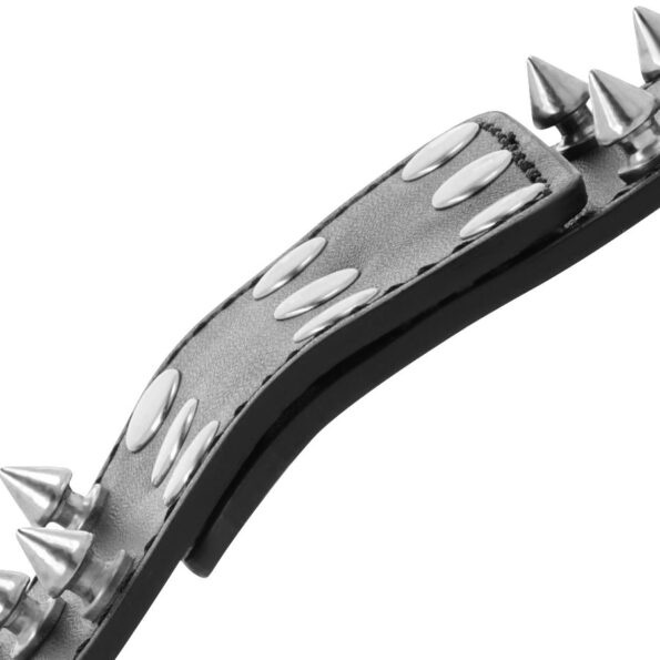 DARKNESS - MENOTTES À POINTES NOIRES SKULLS AND BONES-DARKNESS BONDAGE-sextoys-lingerie-bdsm-hygiène-sexshop