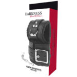 DARKNESS – MENOTTES BDSM DOUBLÉES NOIRES