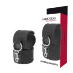 DARKNESS - MENOTTES EN NÉOPRÈNE-DARKNESS BONDAGE-sextoys-lingerie-bdsm-hygiène-sexshop