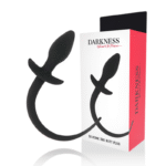 DARKNESS - PLUG ANAL 28 CM SILICONE NOIR-DARKNESS ANAL-sextoys-lingerie-bdsm-hygiène-sexshop
