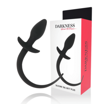 DARKNESS - PLUG ANAL 28 CM SILICONE NOIR-DARKNESS ANAL-sextoys-lingerie-bdsm-hygiène-sexshop