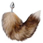 DARKNESS - TAIL BUTT PLUG SILVER-DARKNESS-sextoys-lingerie-bdsm-hygiène-sexshop