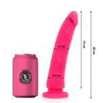DELTA CLUB - TOYS GODE MÉDICAL ROSE EN SILICONE 20 CM -O- 4 CM-DELTACLUB-sextoys-lingerie-bdsm-hygiène-sexshop