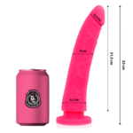 DELTA CLUB - TOYS GODE MÉDICAL ROSE EN SILICONE 23 CM -O- 4.5 CM-DELTACLUB-sextoys-lingerie-bdsm-hygiène-sexshop