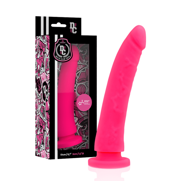 DELTA CLUB - TOYS HARNAIS + DONG SILICONE ROSE 17 CM -O- 3 CM-DELTACLUB-sextoys-lingerie-bdsm-hygiène-sexshop
