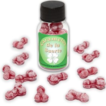 DIABLO PICANTE - 12 BONBONS PORTE-BONHEUR EN FORME DE PÉNIS FRAISE/CERISE-DIABLO PICANTE-sextoys-lingerie-bdsm-hygiène-sexshop