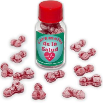 DIABLO PICANTE - 12 BONBONS SANTÉ FORME PÉNIS FRAISE/CERISE-DIABLO PICANTE-sextoys-lingerie-bdsm-hygiène-sexshop
