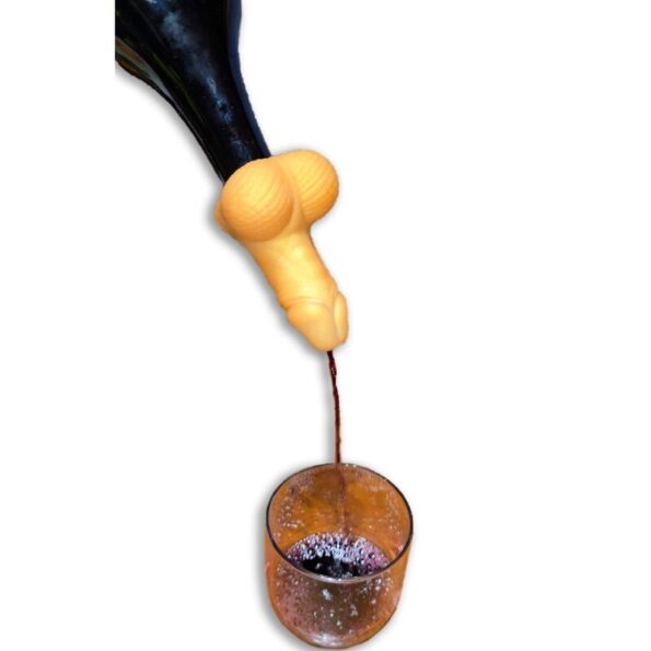 DIABLO PICANTE - CARAFE A VIN EN FORME DE PENIS DORE-DIABLO PICANTE-sextoys-lingerie-bdsm-hygiène-sexshop